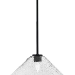 Toltec Lighting - 6201-MB-2162 - One Light Pendant - Sandia - Matte Black