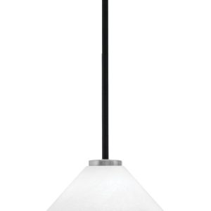 Toltec Lighting - 6201-MBGP-2121 - One Light Mini Pendant - Sandia - Matte Black & Graphite