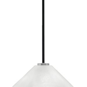 Toltec Lighting - 6201-MBGP-2161 - One Light Pendant - Sandia - Matte Black & Graphite