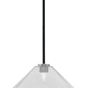 Toltec Lighting - 6201-MBGP-2162 - One Light Pendant - Sandia - Matte Black & Graphite