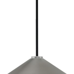 Toltec Lighting - 6201-MBGP-424-GP - One Light Pendant - Sandia - Matte Black & Graphite
