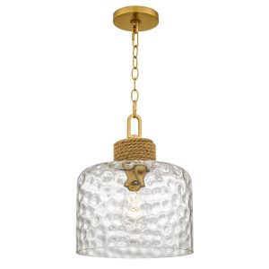 Quoizel - BTC1512BRG - One Light Pendant - Baltic - Brushed Gold