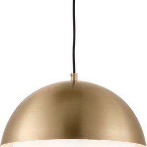 Visual Comfort Studio - DJP1041SB - One Light Pendant - Hyde - Satin Brass