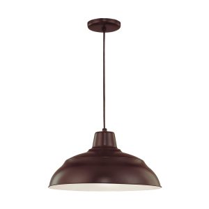 Millennium - RWHC17-ABR - One Light Pendant - R Series - Architectural Bronze
