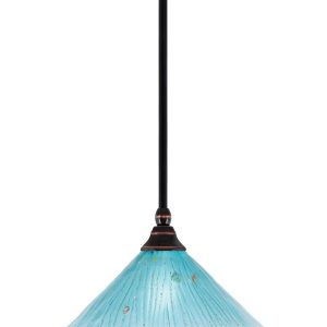 Toltec Lighting - 23-BC-448 - One Light Mini Pendant - Any - Black Copper