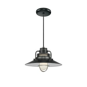 Millennium - RRRC14-SB - One Light Pendant - R Series - Satin Black