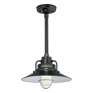 Millennium - RRRS14-SB - One Light Pendant - R Series - Satin Black