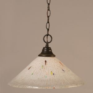 Toltec Lighting - 10-DG-711 - One Light Pendant - Any - Dark Granite