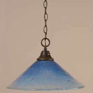 Toltec Lighting - 10-DG-715 - One Light Pendant - Any - Dark Granite