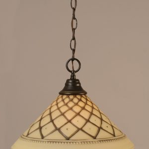 Toltec Lighting - 10-DG-718 - One Light Pendant - Any - Dark Granite