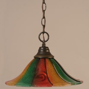 Toltec Lighting - 10-DG-764 - One Light Pendant - Any - Dark Granite
