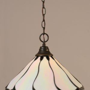 Toltec Lighting - 10-DG-912 - One Light Pendant - Any - Dark Granite
