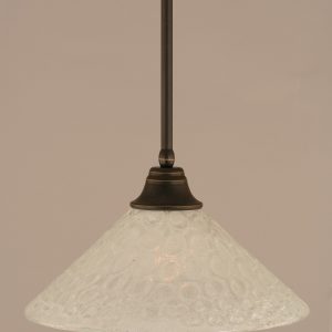 Toltec Lighting - 26-DG-411 - One Light Pendant - Any - Dark Granite