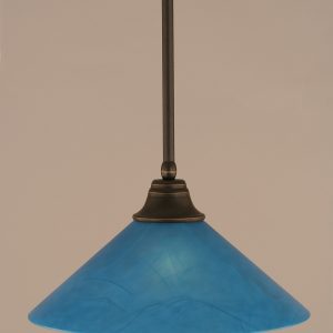 Toltec Lighting - 26-DG-415 - One Light Pendant - Any - Dark Granite