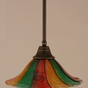 Toltec Lighting - 26-DG-764 - One Light Pendant - Any - Dark Granite