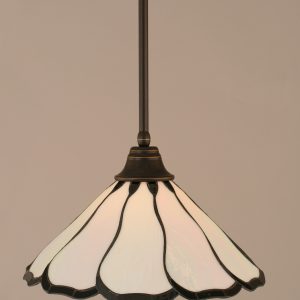 Toltec Lighting - 26-DG-912 - One Light Pendant - Any - Dark Granite