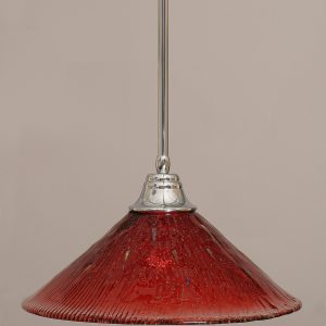 Toltec Lighting - 26-CH-716 - One Light Pendant - Any - Chrome