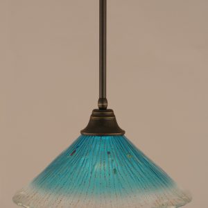 Toltec Lighting - 26-DG-715 - One Light Pendant - Any - Dark Granite