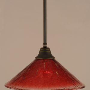 Toltec Lighting - 26-DG-716 - One Light Pendant - Any - Dark Granite