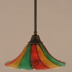 Toltec Lighting - 26-DG-767 - One Light Pendant - Any - Dark Granite
