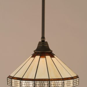 Toltec Lighting - 26-DG-964 - One Light Pendant - Any - Dark Granite