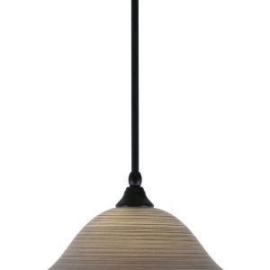 Toltec Lighting - 23-MB-604 - One Light Mini Pendant - Any - Matte Black