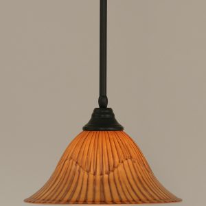 Toltec Lighting - 26-MB-58319 - One Light Pendant - Any - Matte Black