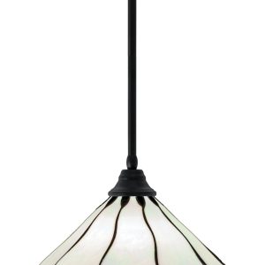 Toltec Lighting - 26-MB-912 - One Light Pendant - Any - Matte Black