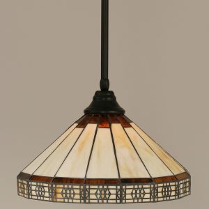 Toltec Lighting - 26-MB-964 - One Light Pendant - Any - Matte Black