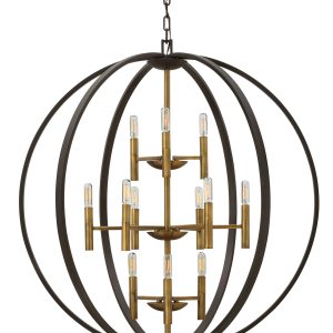 Hinkley - 3469SB - LED Chandelier - Euclid - Spanish Bronze