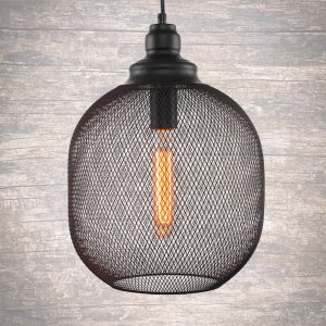 Toltec Lighting - 1806-MB-AT9S - One Light Pendant - Plexus - Matte Black