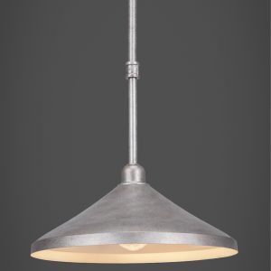 Toltec Lighting - 284-AS-422 - One Light Mini Pendant - Vintage - Aged Silver