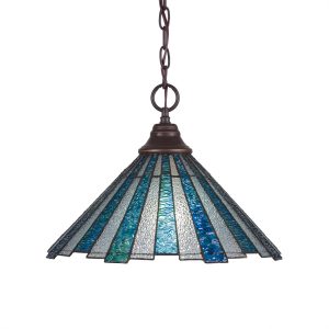 Toltec Lighting - 10-DG-932 - One Light Pendant - Any - Dark Granite