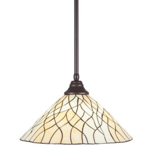 Toltec Lighting - 26-DG-911 - One Light Pendant - Any - Dark Granite