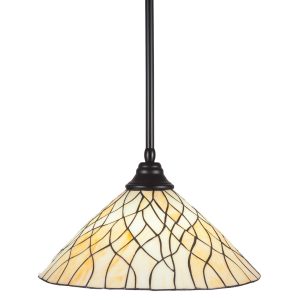 Toltec Lighting - 26-MB-911 - One Light Pendant - Any - Matte Black