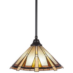 Toltec Lighting - 26-MB-934 - One Light Pendant - Any - Matte Black
