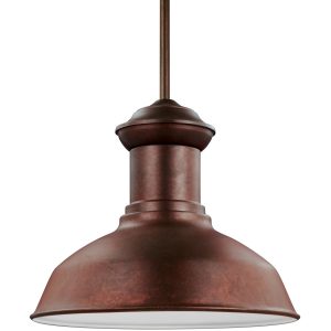 Generation Lighting - 6247701EN3-44 - LED Outdoor Pendant - Fredricksburg - Weathered Copper