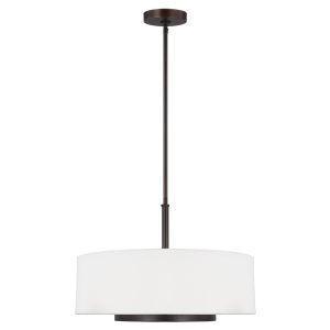 Generation Lighting - 6628003-710 - Three Light Pendant - Nance - Bronze