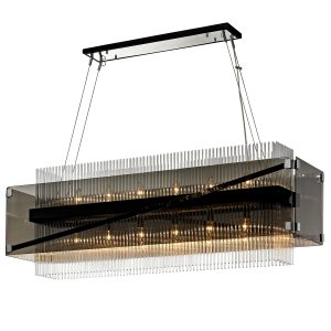 Troy Lighting - F5908-BRZ/PC - 12 Light Chandelier - Apollo - Bronze