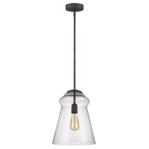 Generation Lighting - P1459DWI - One Light Pendant - Loras - Dark Weathered Iron