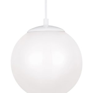 Visual Comfort Studio - 602093S-15 - LED Pendant - Leo - Hanging Globe - White
