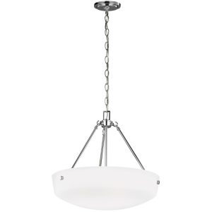 Generation Lighting - 6615203EN3-05 - Three Light Pendant - Kerrville - Chrome
