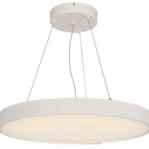 Westgate - SCR-24D-50K-D - LED Architectural Round Suspended Down Light - White