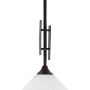 Toltec Lighting - 320-DG-316 - One Light Mini Pendant - Uptowne - Dark Granite