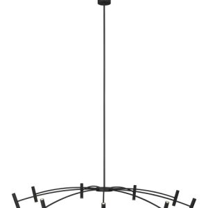 Visual Comfort Modern - 700ARL55B-LED930 - LED Chandelier - Aerial - Matte Black