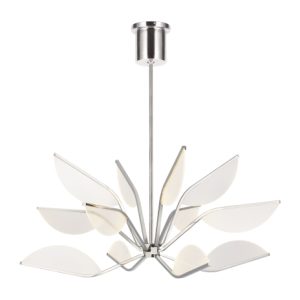 Visual Comfort Modern - 700BLT38N-LED930 - LED Chandelier - Belterra - Polished Nickel
