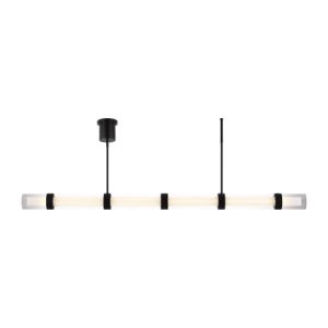 Visual Comfort Modern - 700LSWIT6B-LED930 - LED Suspension - Wit - Black