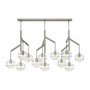 Visual Comfort Modern - 700SDNMPL3CS - 12 Light Chandelier - Sedona - Satin Nickel