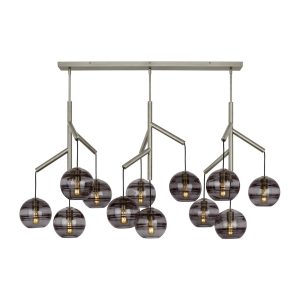 Visual Comfort Modern - 700SDNMPL3KS - 12 Light Chandelier - Sedona - Satin Nickel