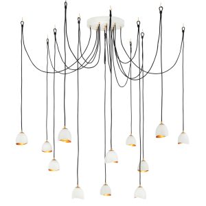 Hinkley - 35908SHW - LED Pendant - Nula - Shell White